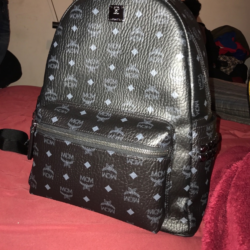 Black MCM bookbag