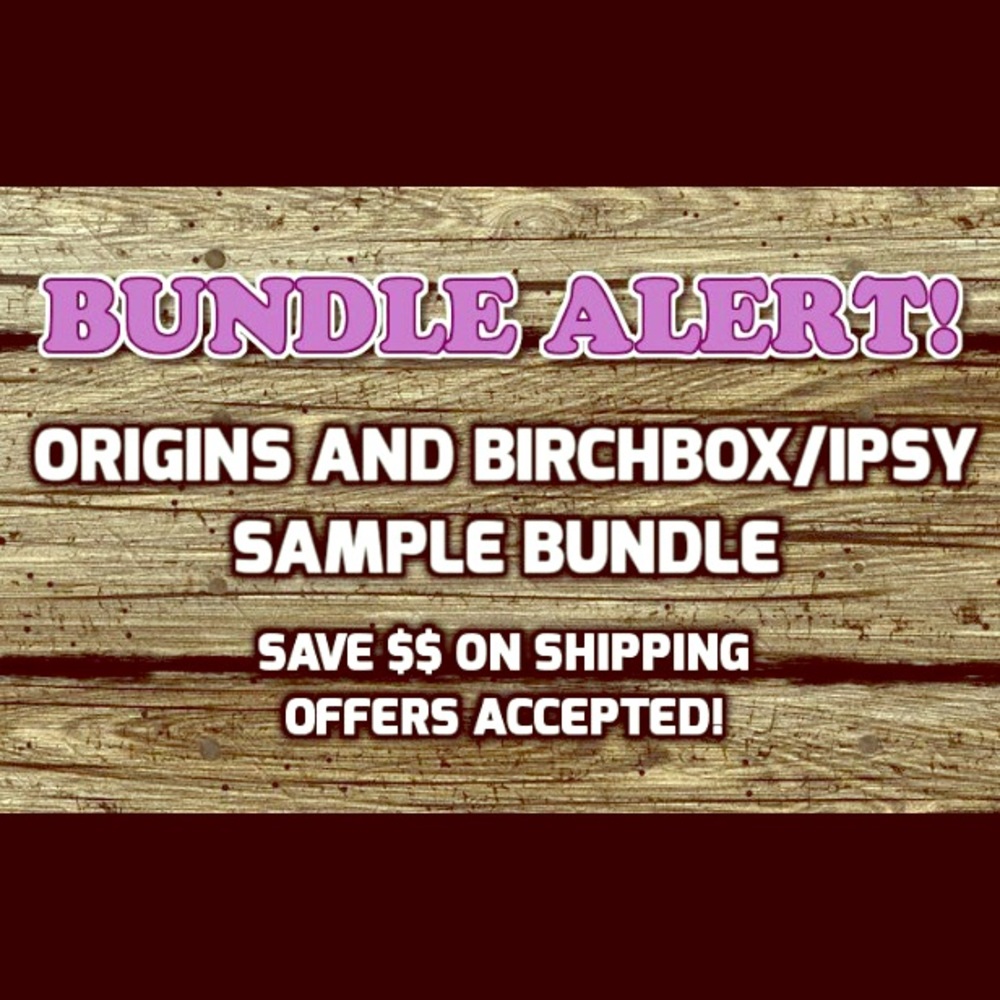 Origins & Birchbox Sample Bundle Deal!!