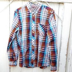 Mens Ben Sherman button up long sleeve size M
