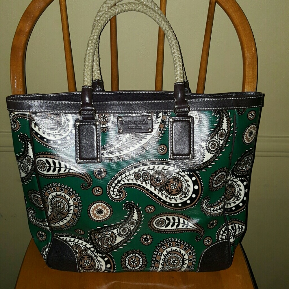 Kate Spade Paisley Tote
