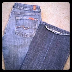 EUC 7 for all mankind jeans