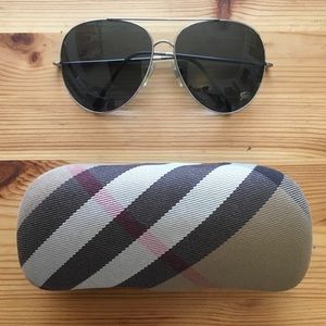 Burberry unisex aviator sunglasses