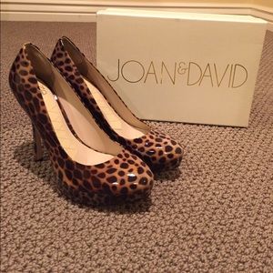 Joan & David Animal Print Heels