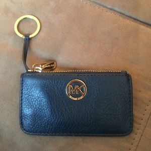 Leather key purse- change purse