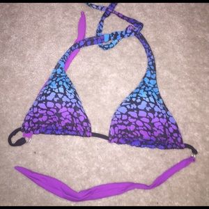 Reversible swim top