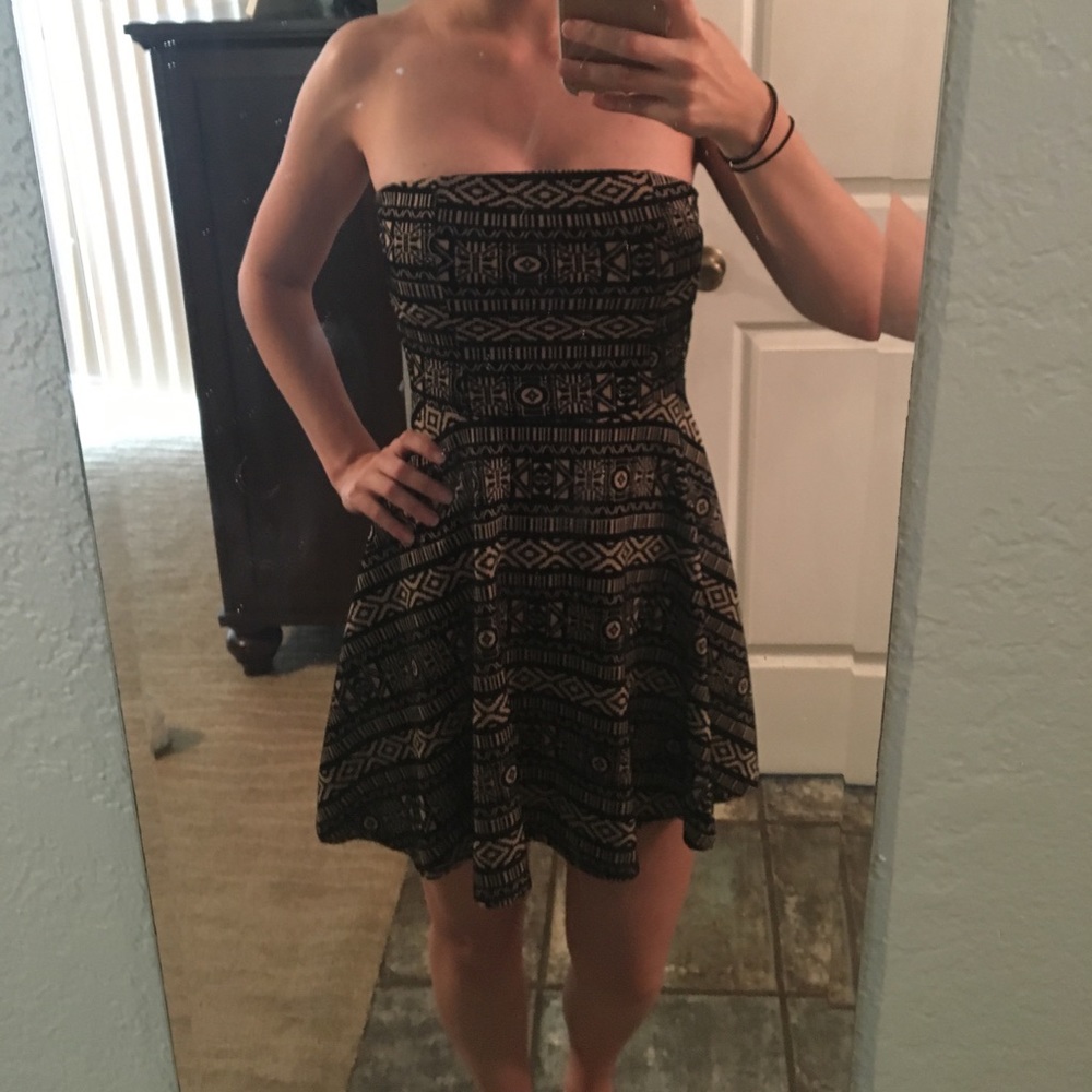 Tribal print dress