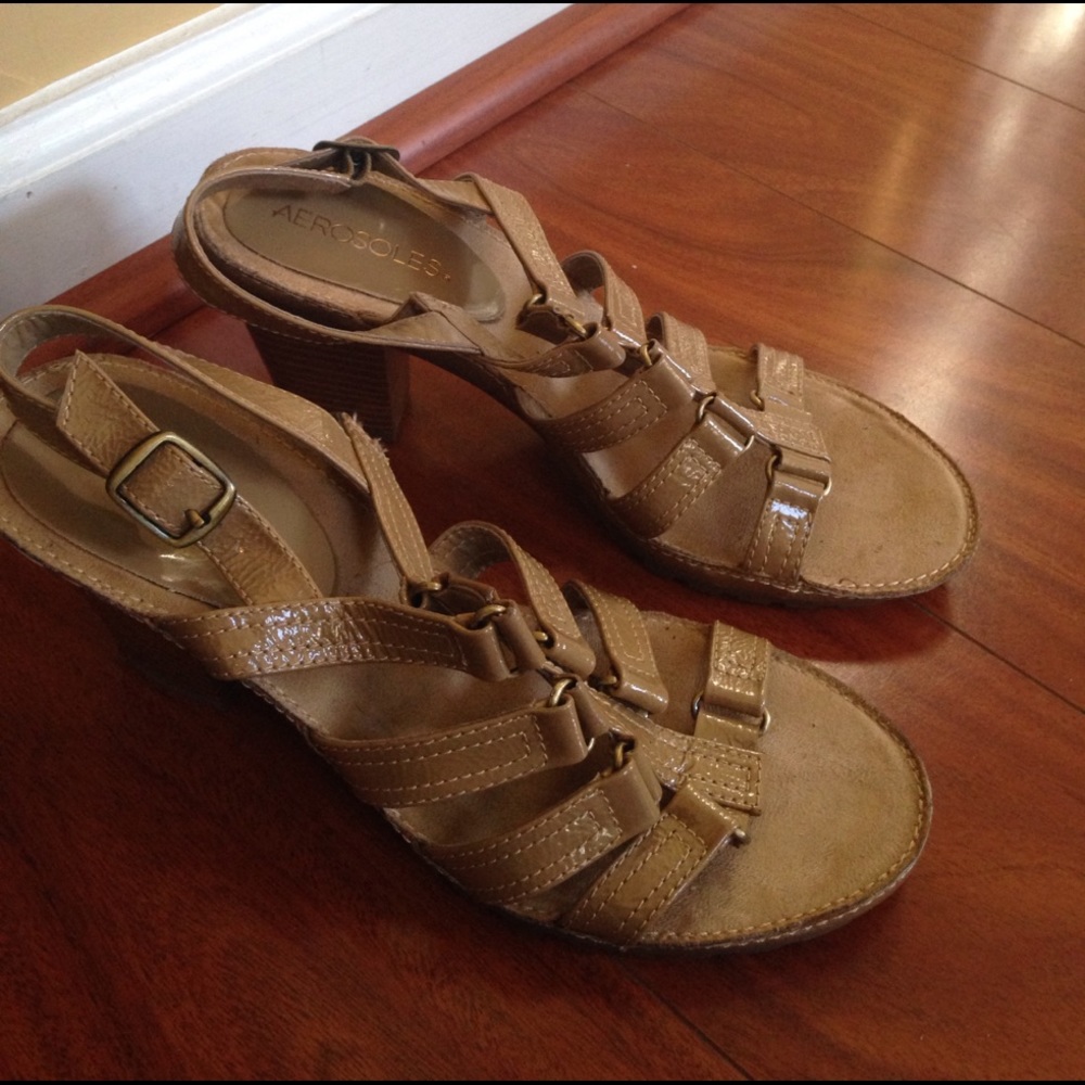 Tan sandals