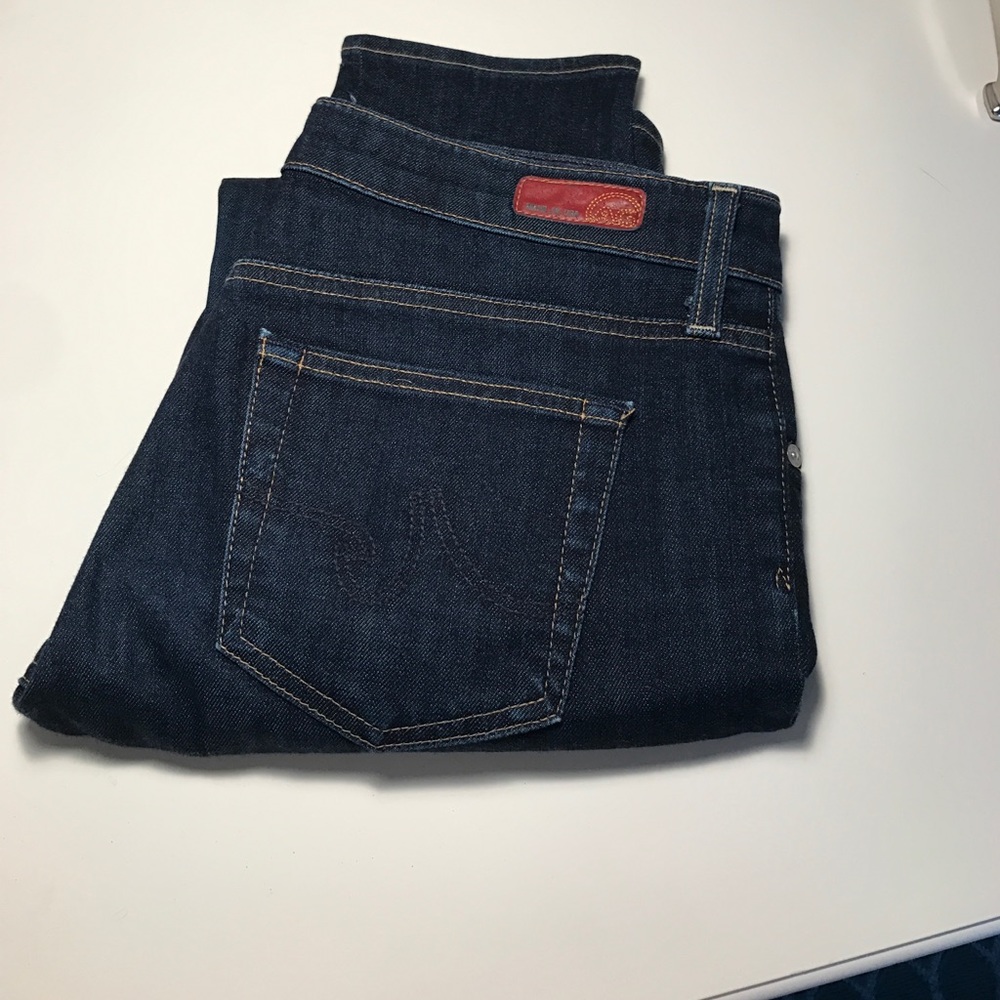 AG high-rise skinny jeans