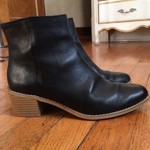 Clarks Breccan Myth in black leather