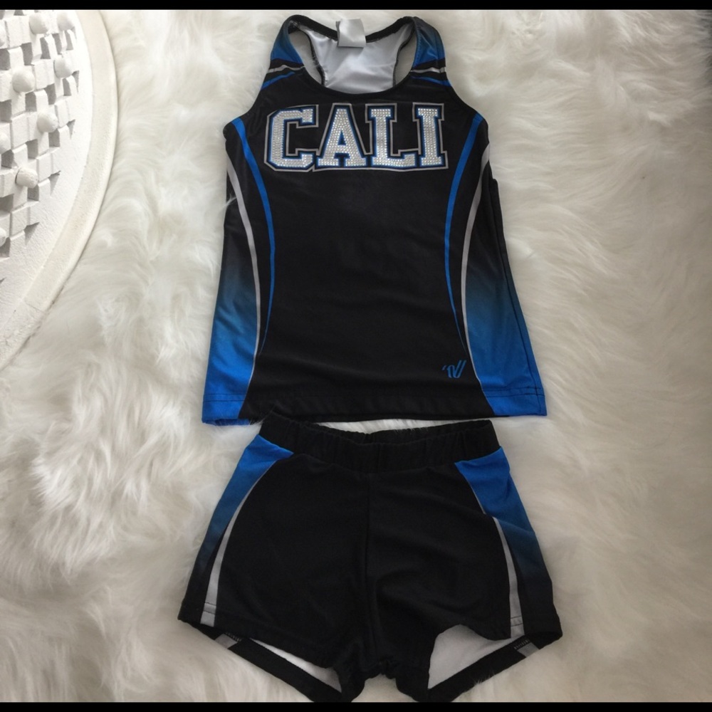 California AllStars tank & shorts Youth Small