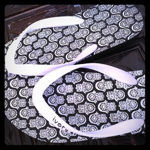 Ivory Ella Flip Flops