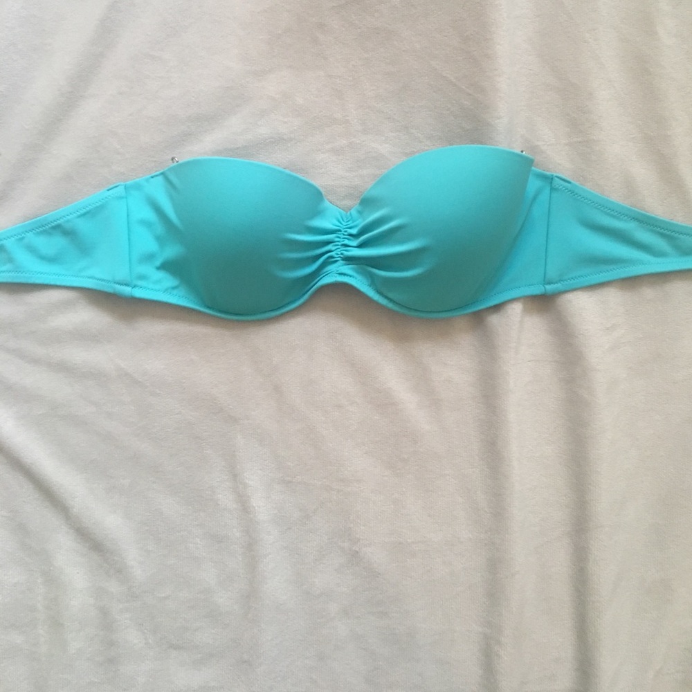 Victoria secret blue swim suit top