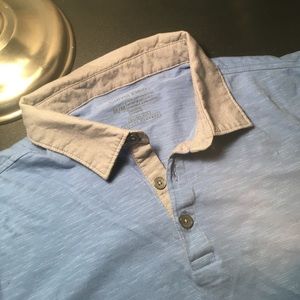 Calvin Klein Men's Dress Shirt Polo Medium
