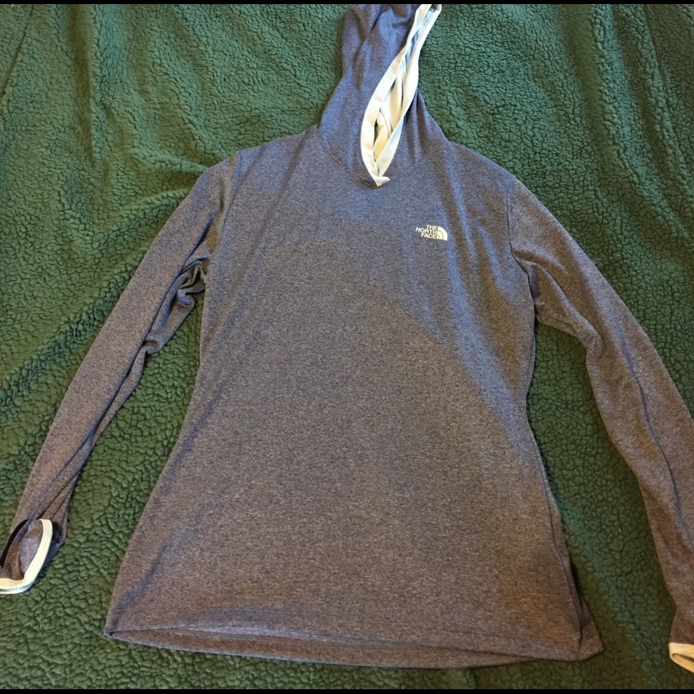 The North Face purple long sleeve