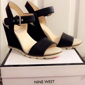 Brand New Nine West wedges