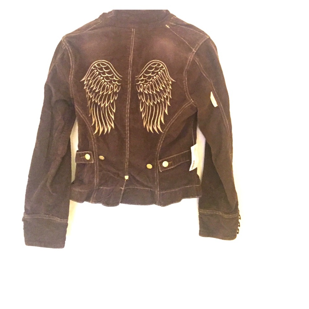 J&Company corduroy angel wing blazer/jacket