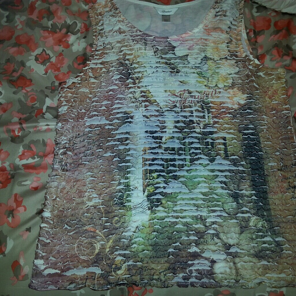 💙C J Banks Sleeveless Tank💙