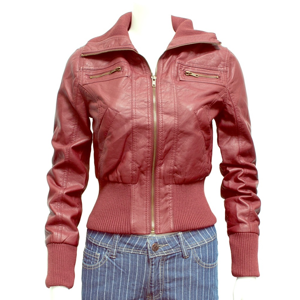 🔅🔅faux leather - Ambiance Apparel jacket 🔅🔅