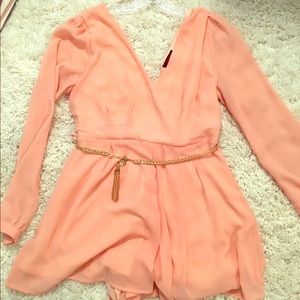 Pink romper