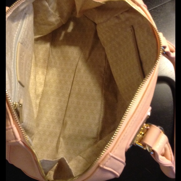 Spring pink satchel handbag - Picture 3 of 3