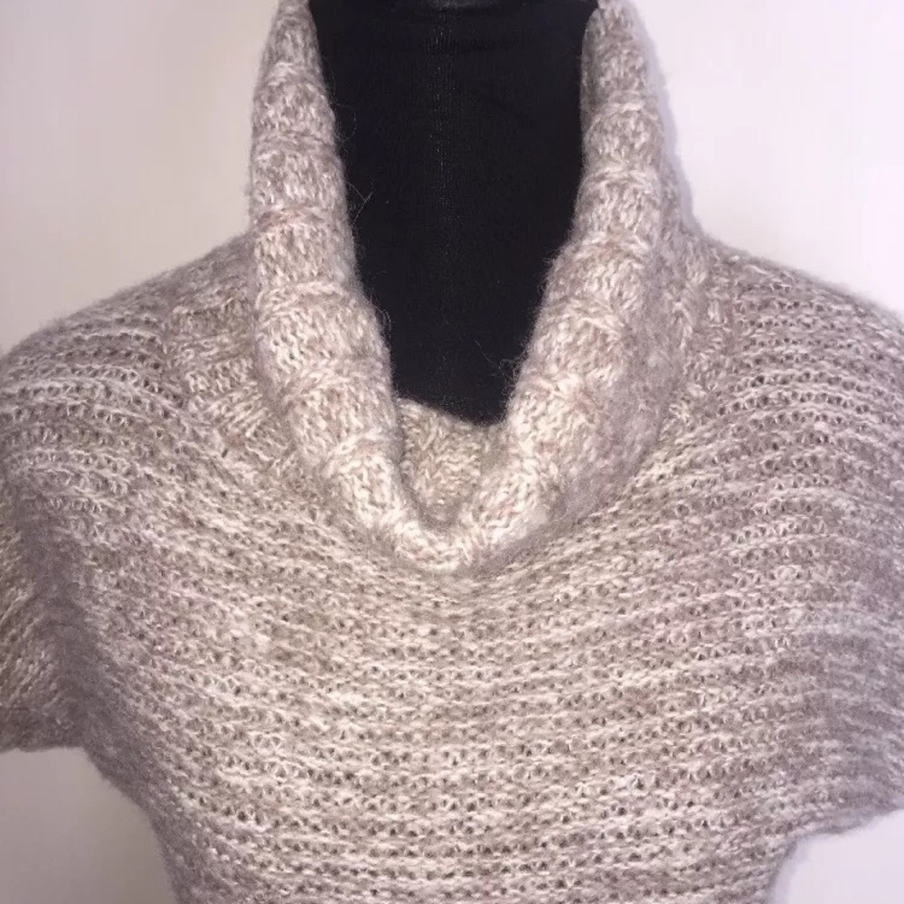 Kenji from Anthropologie cowl neck Alpaca blend