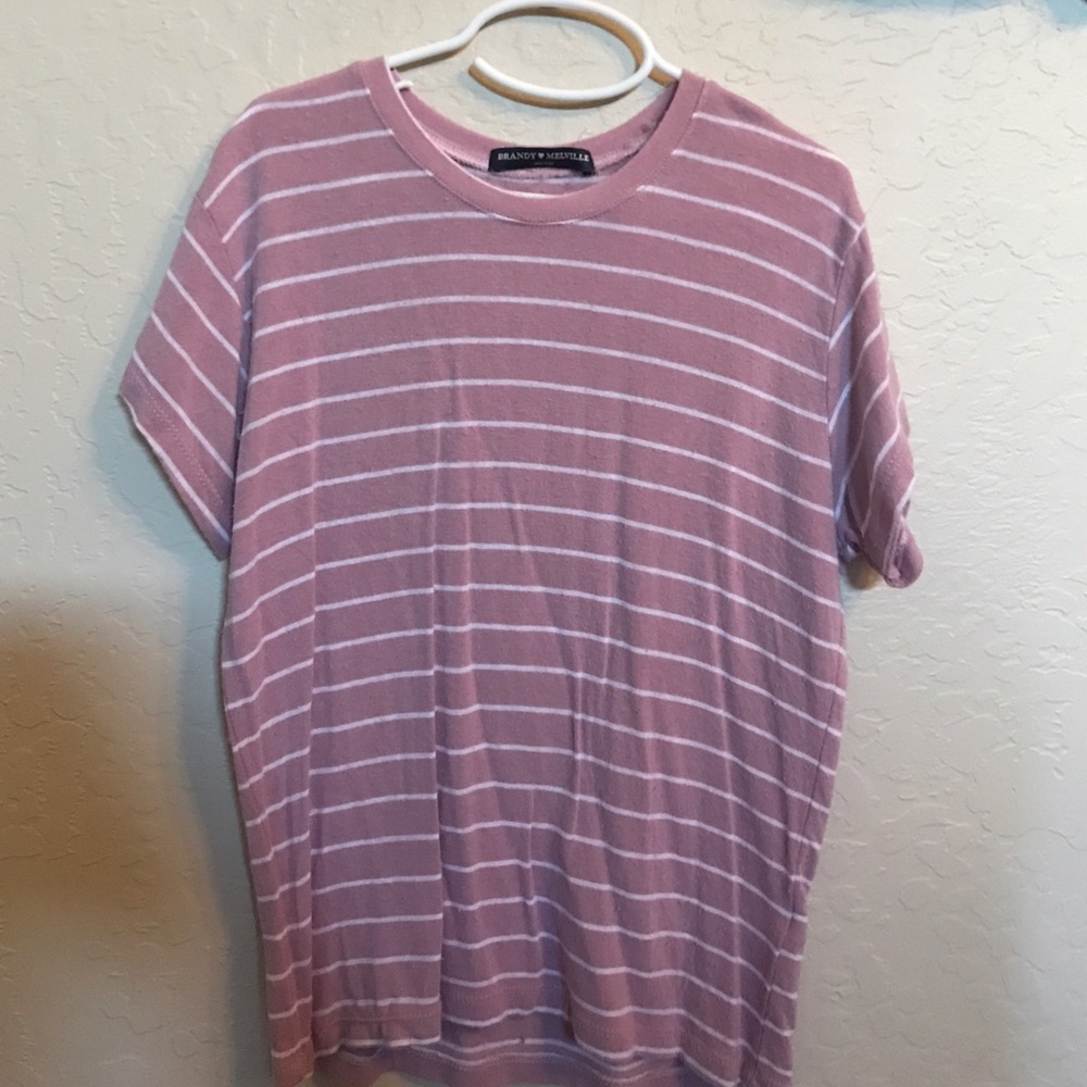 pink brandy melville top!