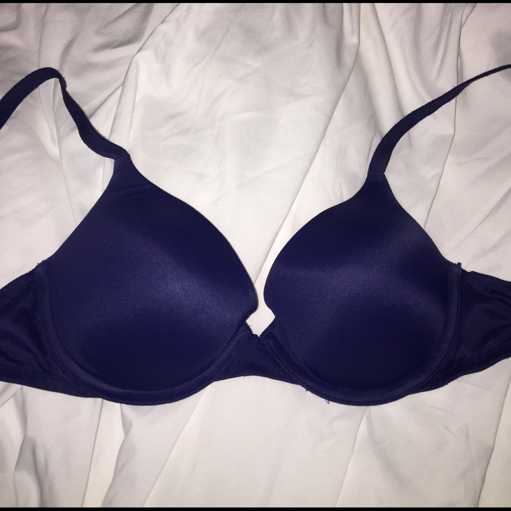 Navy blue PINK bra