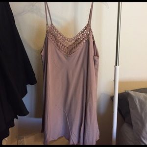 Blush slip dress