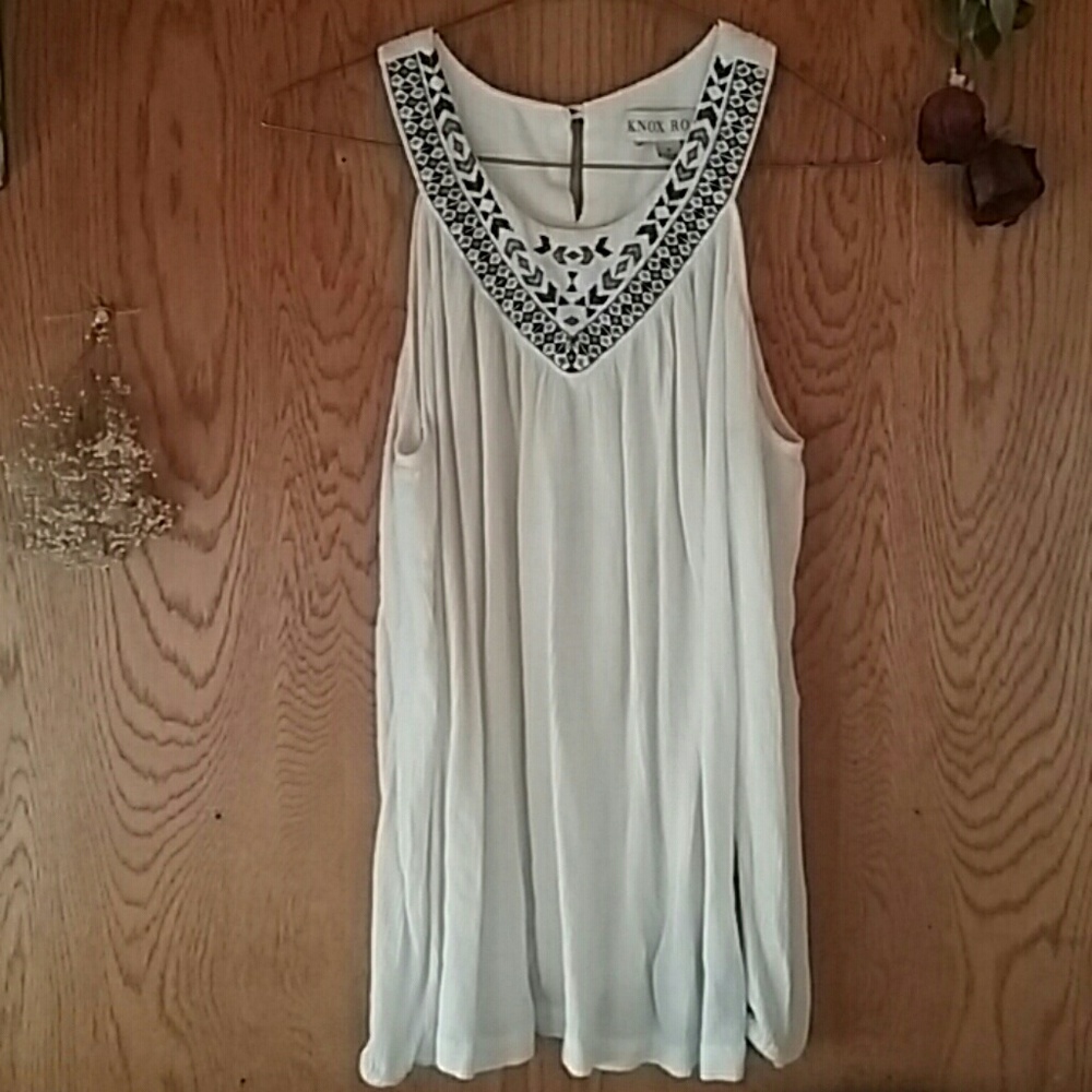 cold shoulder tunic