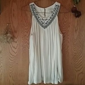 cold shoulder tunic