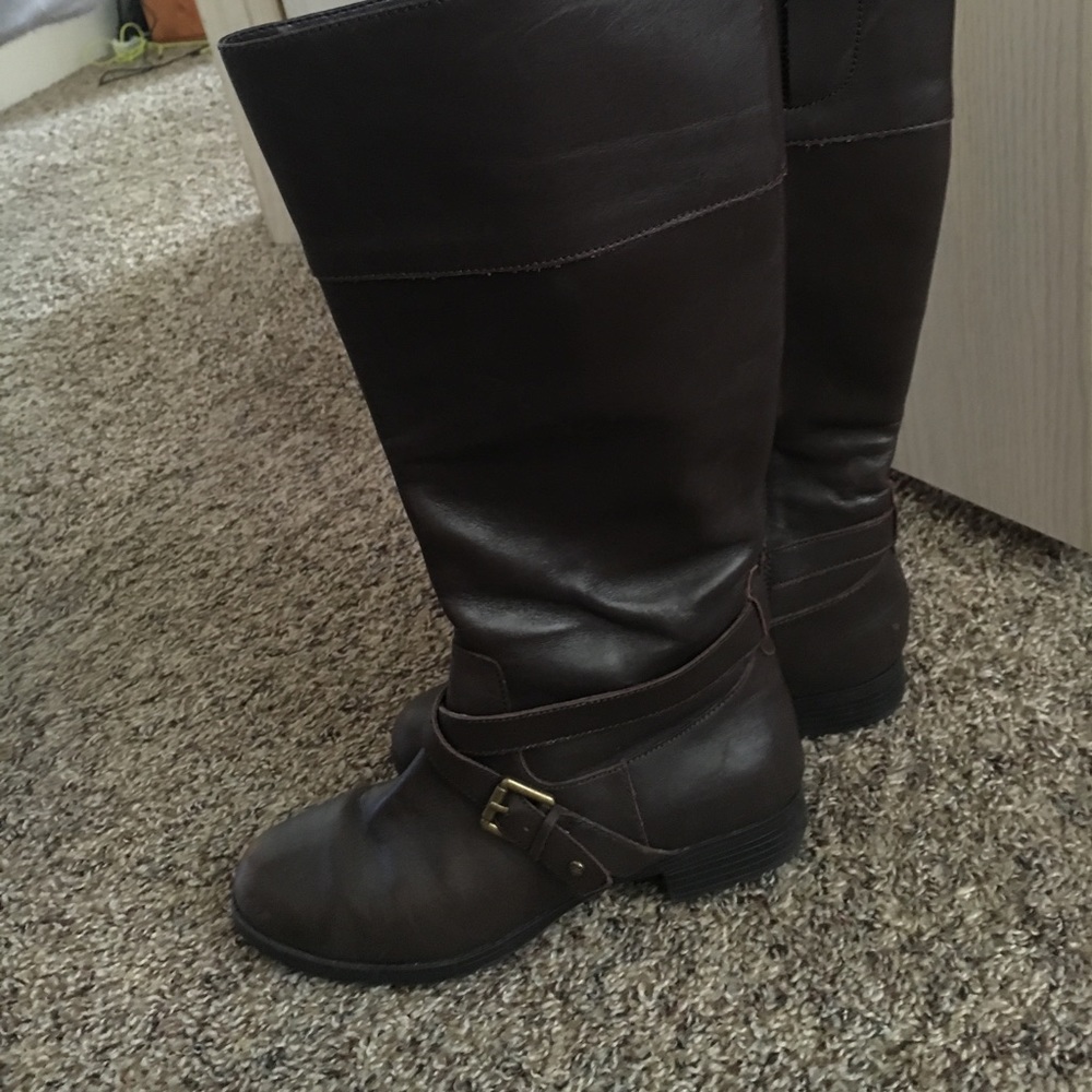 Brown Ralph Lauren Riding Boots - Picture 2 of 5