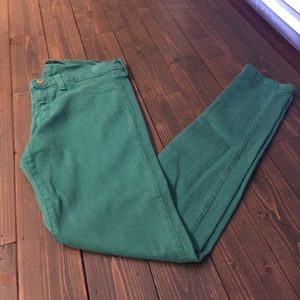 Flying Monkey Teal Skinny Jeggings