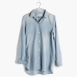 Madewell: Slim ex-boyfriend shirt
