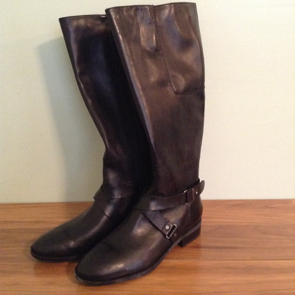 Nine West Wide Calf Blogger Boot