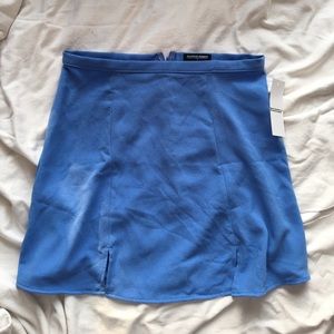 NWT American Apparel Blue Crepe Canyon Skirt
