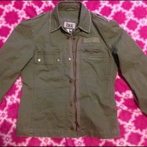 Utility Military olive jacket coat