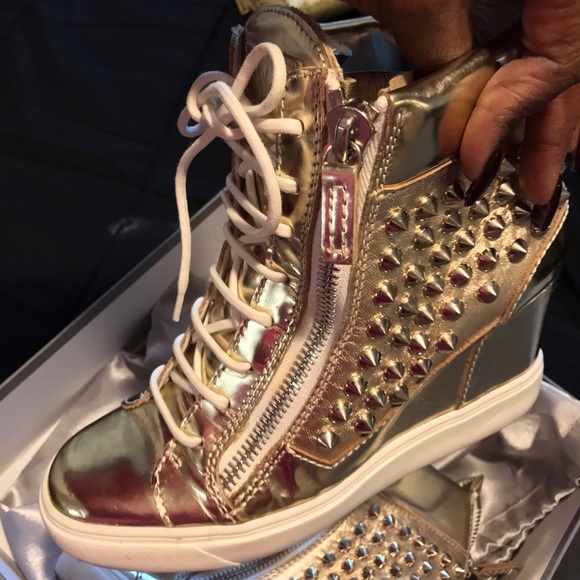 GIUSEPPE WEDGE SNEAKERS - Picture 4 of 4