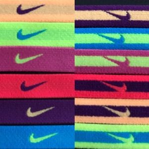 6 Reversible Nike Headbands💕