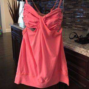 Lululemon Bra in Open Back Tank