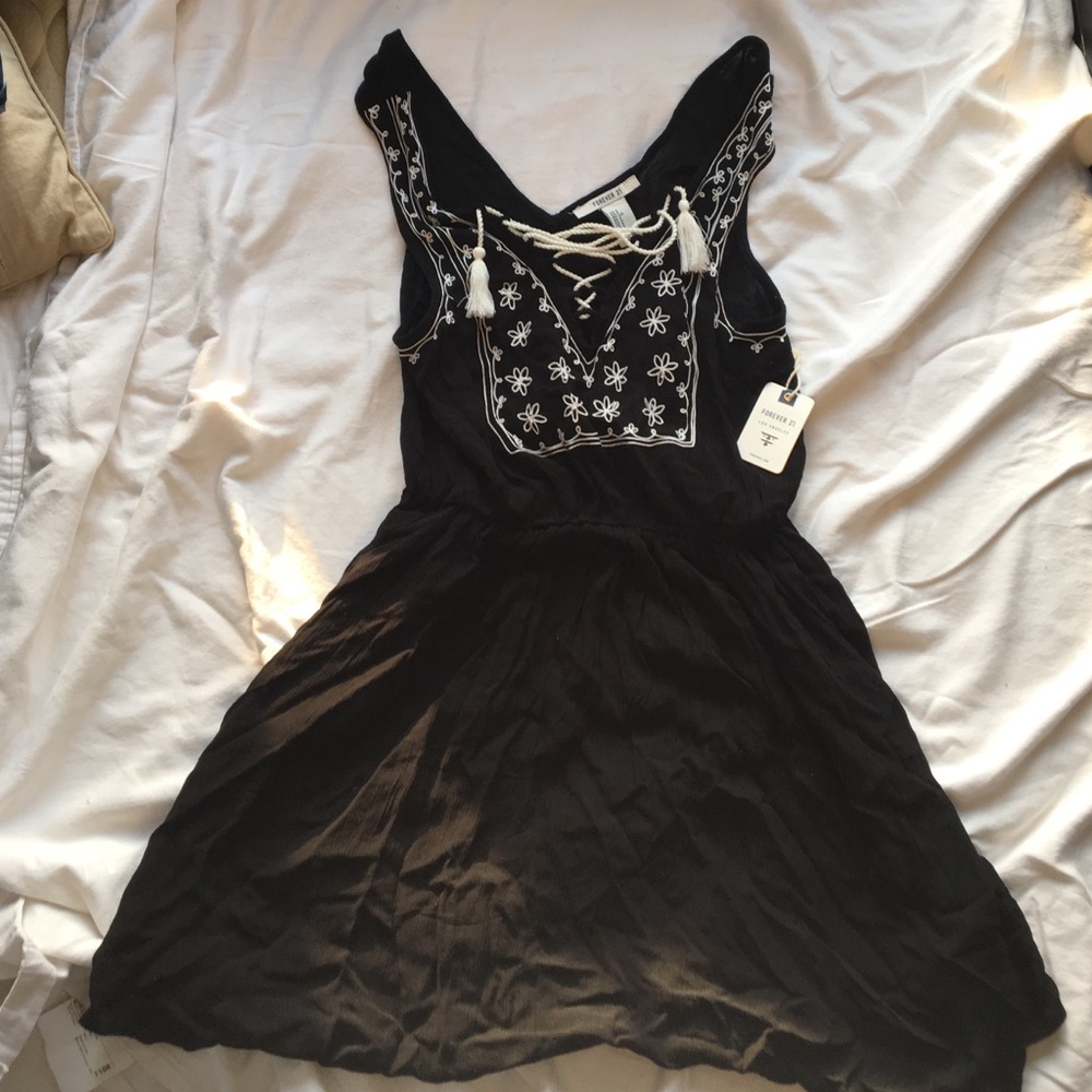 NWT Forever 21 Black Dress