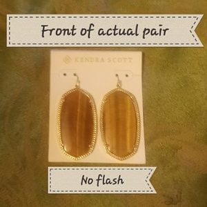 Kendra Scott Tiger Eye Danielle Earrings