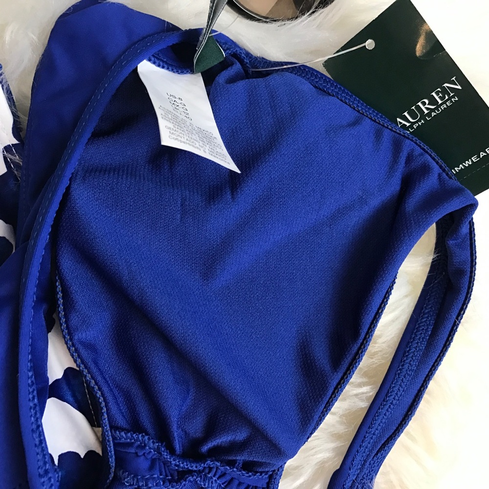 ‼️LAST ONE‼️ Ralph Lauren Blue flower bikini - Picture 8 of 8