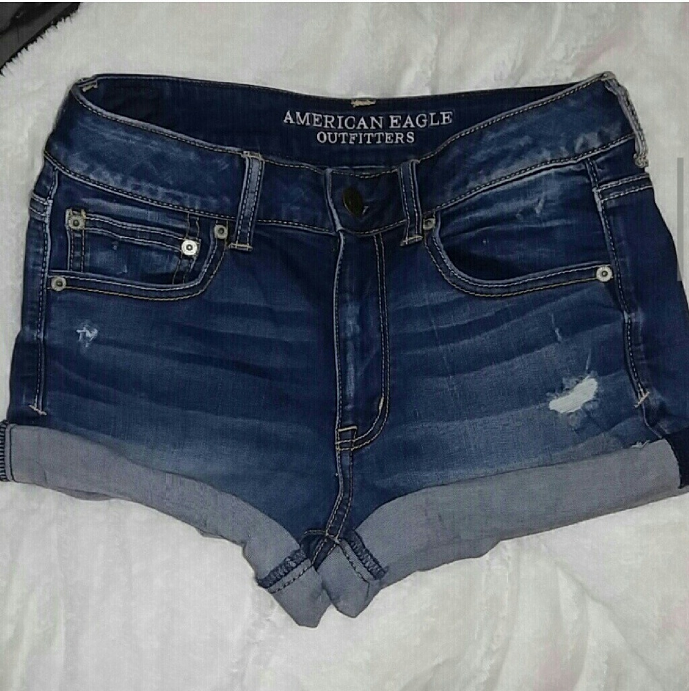 ✨sale Hi rise american eagle shorts