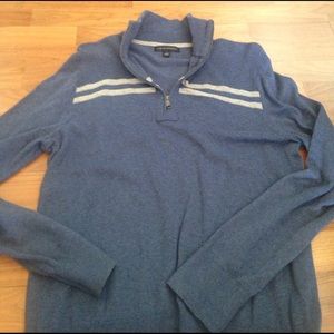 Banana republic half zip up sweater