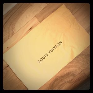 ON HOLD Large Louis Vuitton Dust bag
