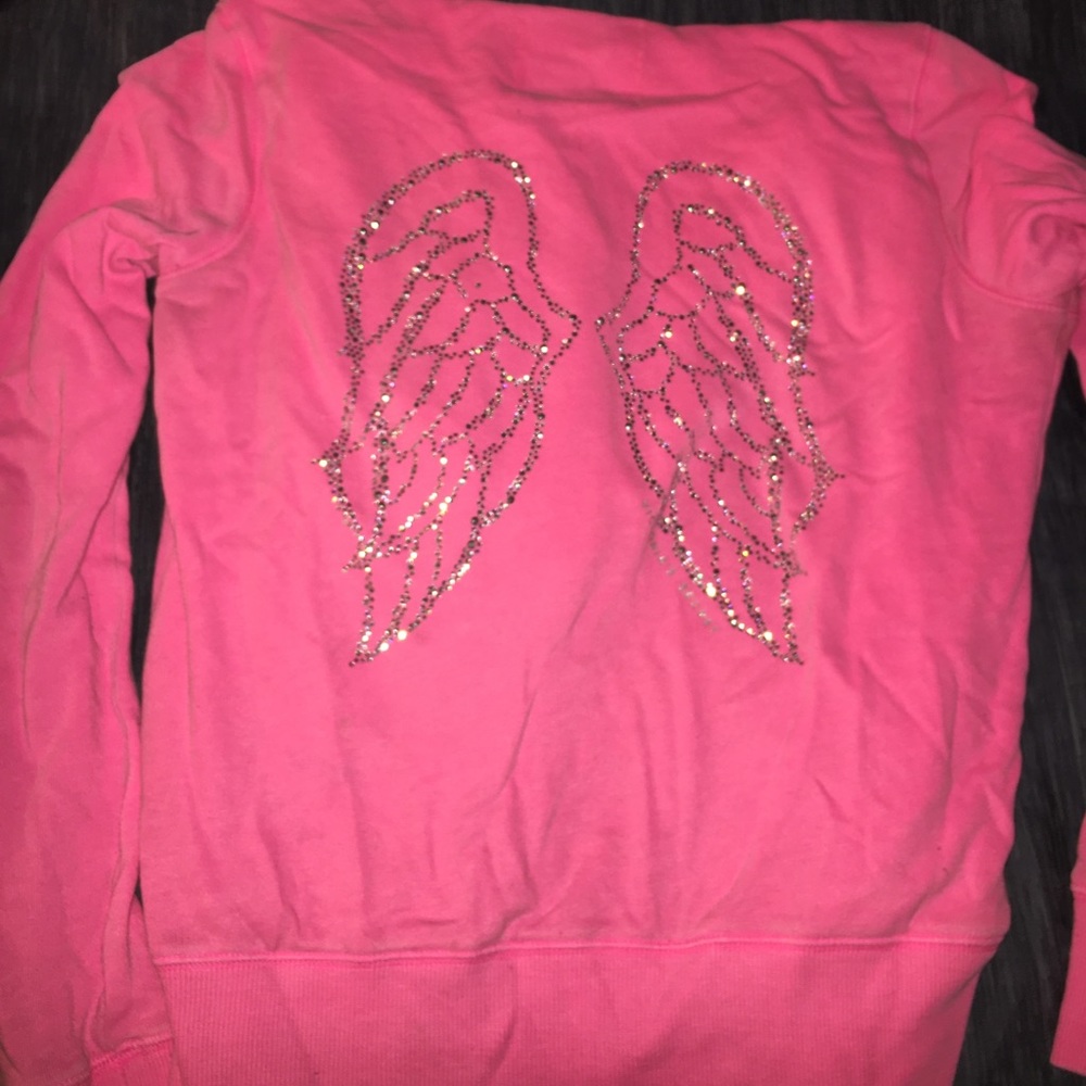 Victoria Secret Hot Pink Hoodie