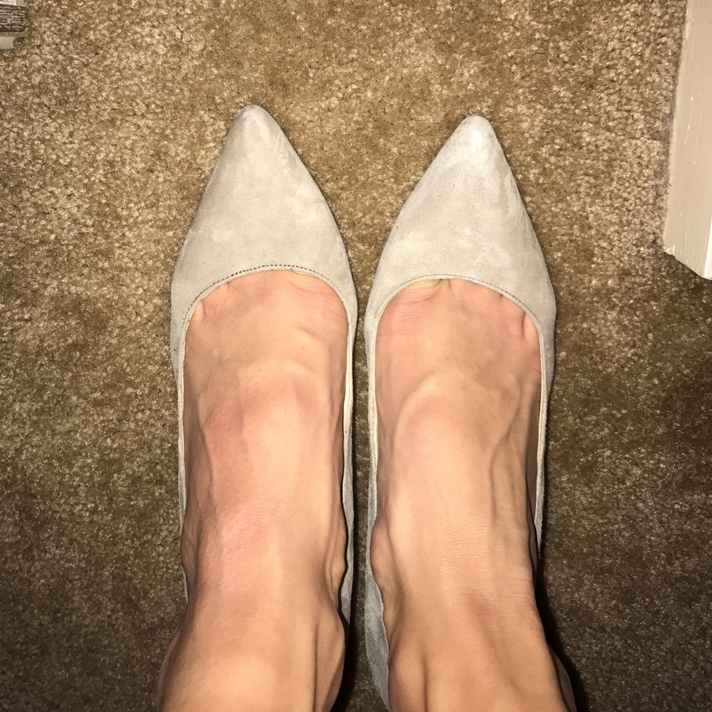 💛FINAL SALE💛 Calvin Klein Suede Tan Pumps