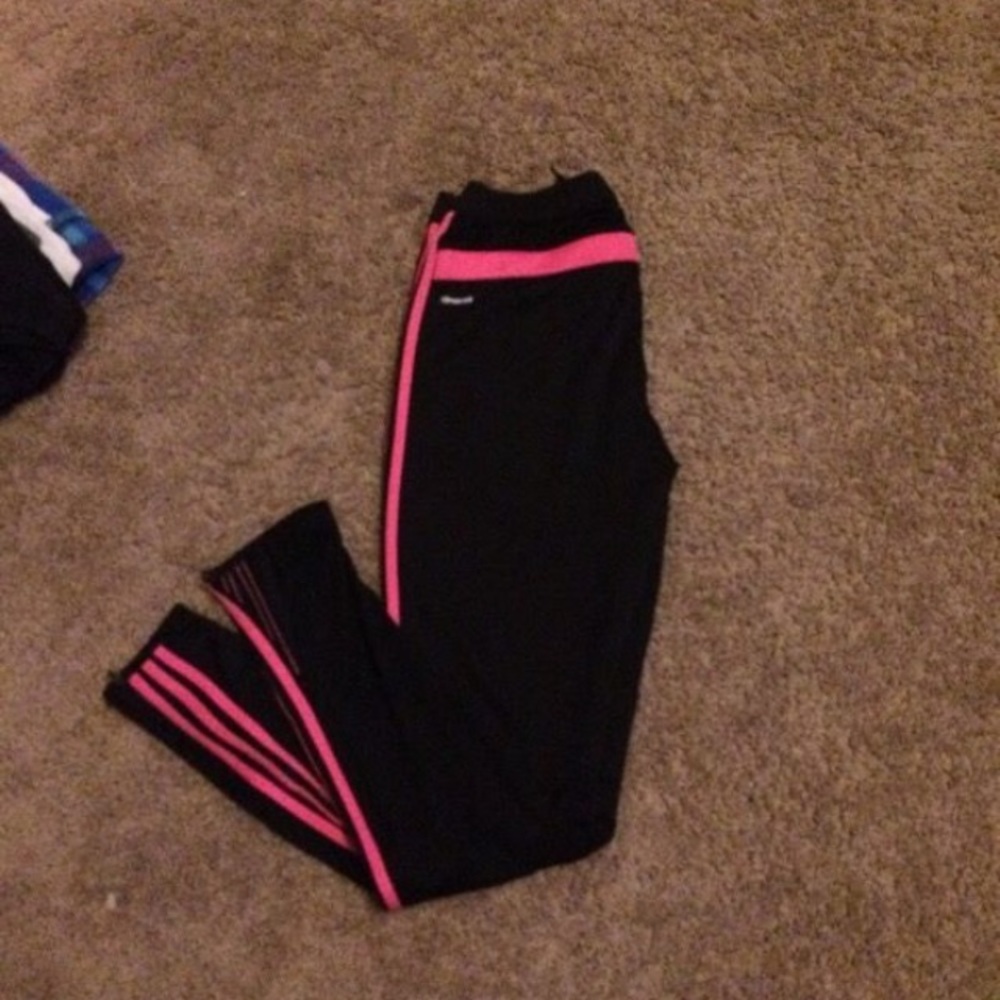 Pink Adidas pants