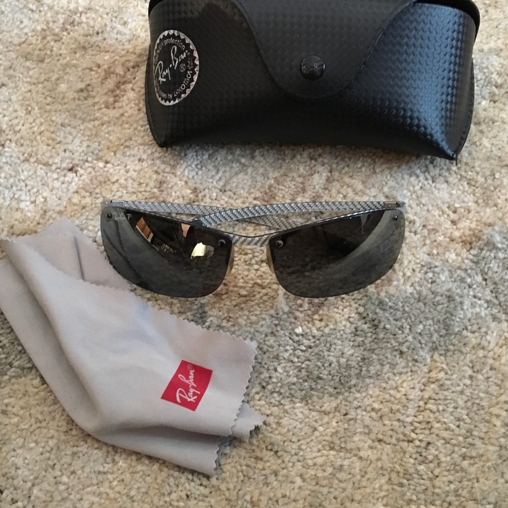 Ray Ban tech carbon fiber sunglasses