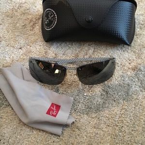 Ray Ban tech carbon fiber sunglasses